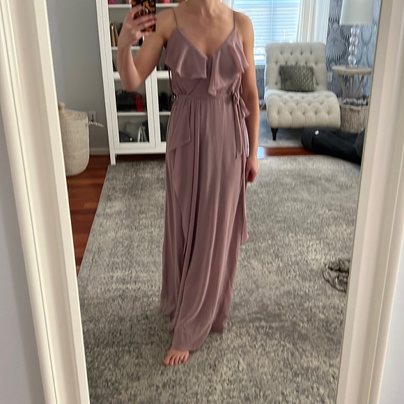 nouvelle AMSALE Dresses & Skirts - Amsale Nouvelle Bridemaid Dress MAUVE